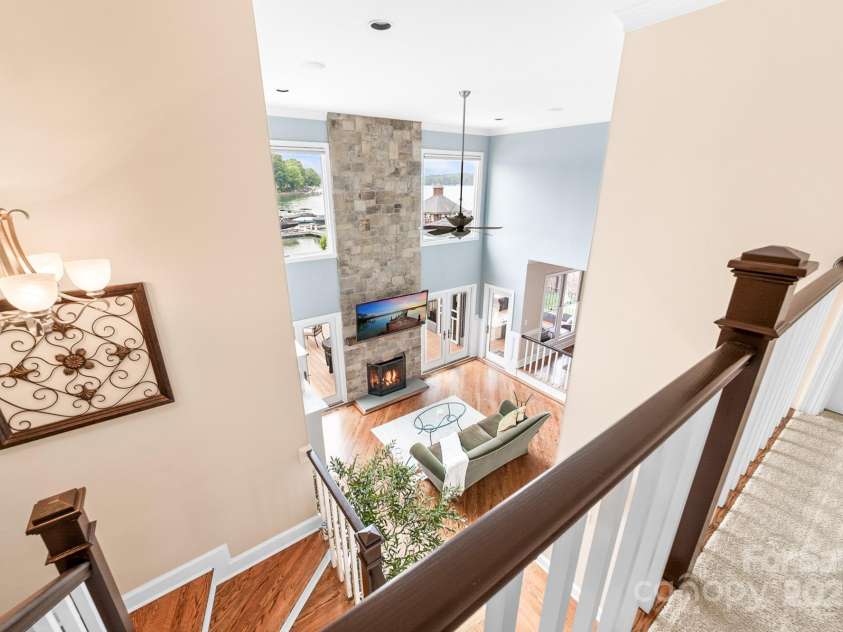 7220 Swansea Lane, Cornelius, NC 28031.  MLS# CAR4255179, YatesRealty ID 11778. Two-Story Great Room