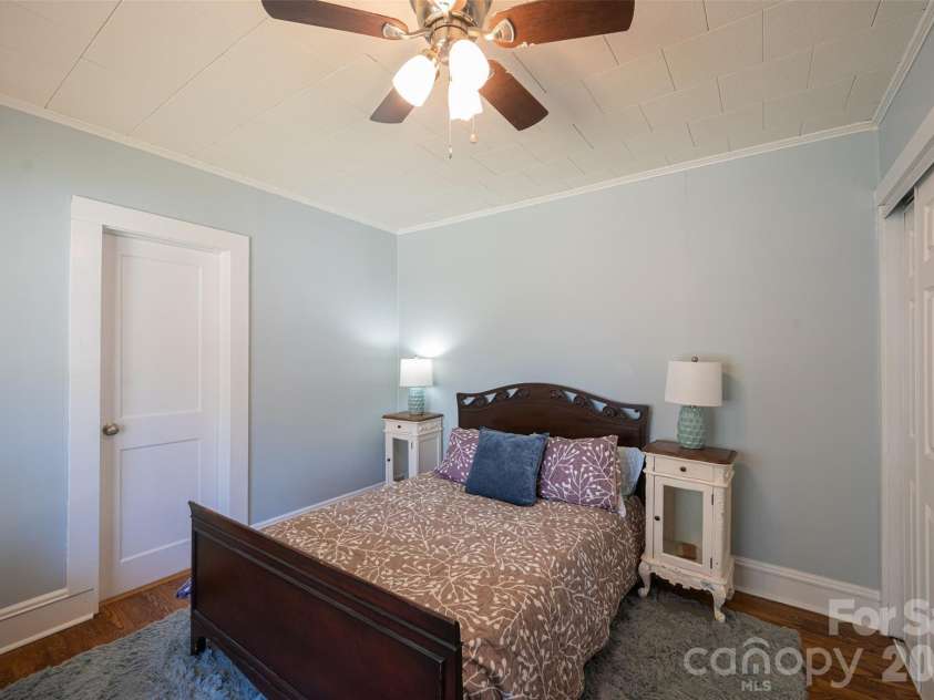 206 Bates Avenue, Cherryville, NC 28021.  MLS# CAR4358580, YatesRealty ID 11779. Front bedroom