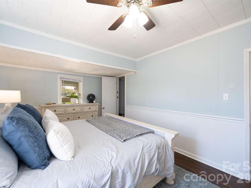 206 Bates Avenue, Cherryville, NC 28021.  MLS# CAR4358580, YatesRealty ID 11779. Primary bedroom