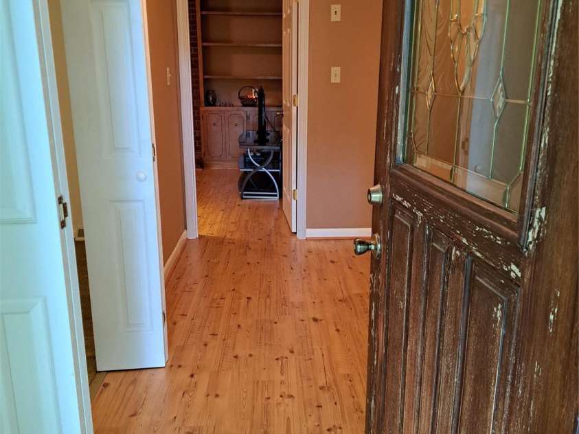 123 Softwind Lane, Concord, NC 28025.  MLS# CAR4296194, YatesRealty ID 1178. Front entrance