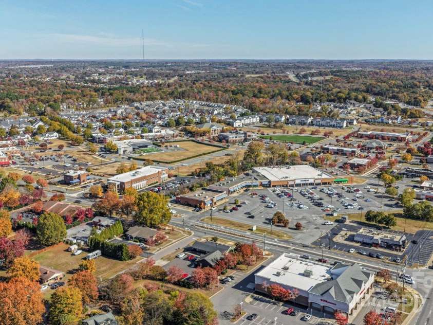 4516 Ideal Way, Harrisburg, NC 28075.  MLS# CAR4325804, YatesRealty ID 1178. Another Drone View