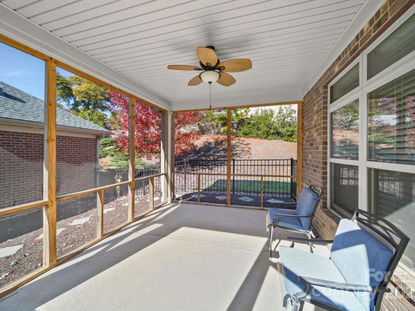 4516 Ideal Way, Harrisburg, NC 28075.  MLS# CAR4325804, YatesRealty ID 1178. Another View of the Screened Porch