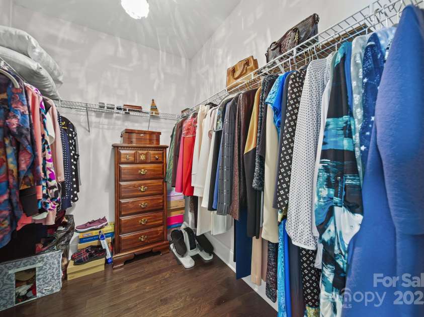 4516 Ideal Way, Harrisburg, NC 28075.  MLS# CAR4325804, YatesRealty ID 1178. Large Owners Suite Walk-In Closet