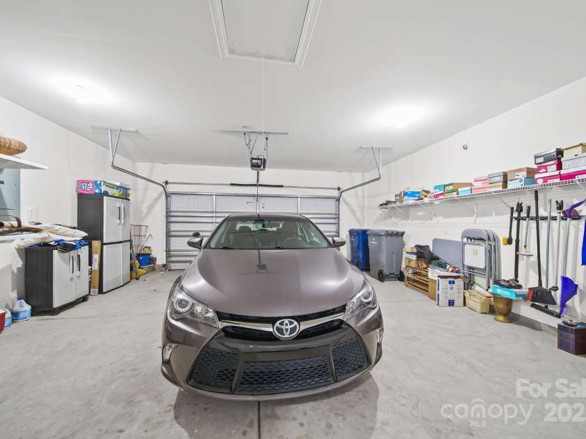 4516 Ideal Way, Harrisburg, NC 28075.  MLS# CAR4325804, YatesRealty ID 1178. Spacious 2 Car Garage with Remote Door Opener