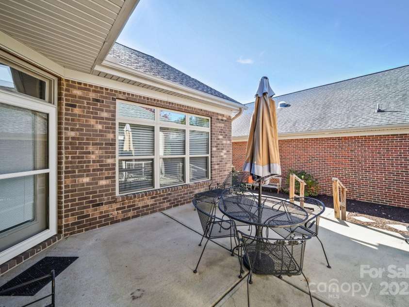 4516 Ideal Way, Harrisburg, NC 28075.  MLS# CAR4325804, YatesRealty ID 1178. The Large Outdoor Patio is great for Entertaining Guests.