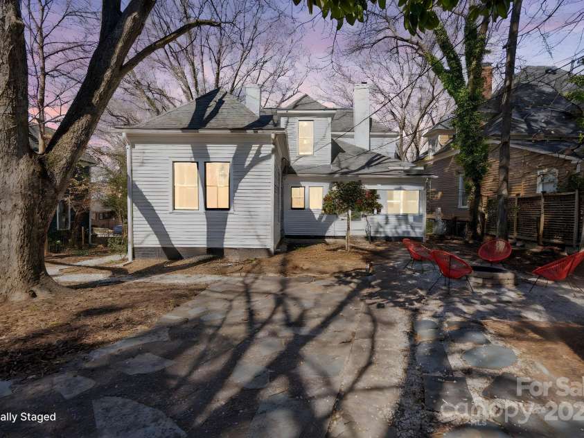 85 Grove Avenue, Concord, NC 28025.  MLS# CAR4224085, YatesRealty ID 11785. Back patio