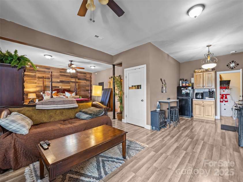 410 Lamp Post Drive, Zirconia, NC 28790.  MLS# CAR4253255, YatesRealty ID 11787. Basement