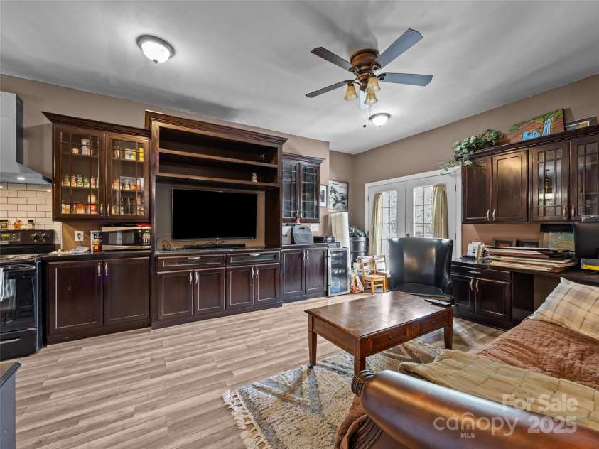 410 Lamp Post Drive, Zirconia, NC 28790.  MLS# CAR4253255, YatesRealty ID 11787. Basement