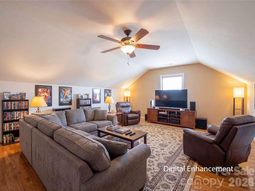 2515 Myra Lane, Lincolnton, NC 28092.  MLS# CAR4357000, YatesRealty ID 11788. Virtually staged attic