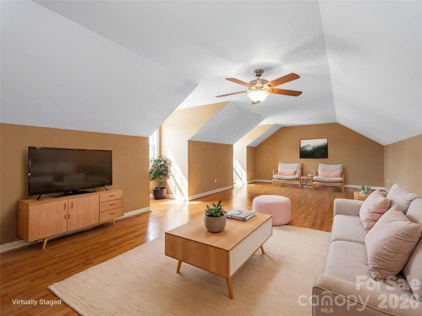 2515 Myra Lane, Lincolnton, NC 28092.  MLS# CAR4357000, YatesRealty ID 11788. Virtually staged attic
