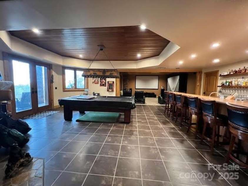 51 Airport Road, Mars Hill, NC 28754.  MLS# CAR4241887, YatesRealty ID 11789. Basement Bar / Rec Rm