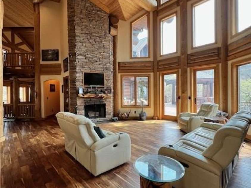 51 Airport Road, Mars Hill, NC 28754.  MLS# CAR4241887, YatesRealty ID 11789. View from kitchen