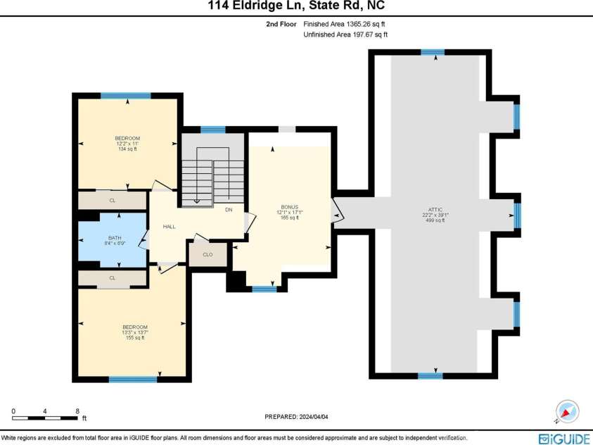 114 Eldridge Lane, State Road, NC 28676.  MLS# CAR4237685, YatesRealty ID 11792. 