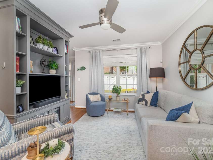 10617 Fuller Ridge Circle, Charlotte, NC 28270.  MLS# CAR4255887, YatesRealty ID 11793. Living Room