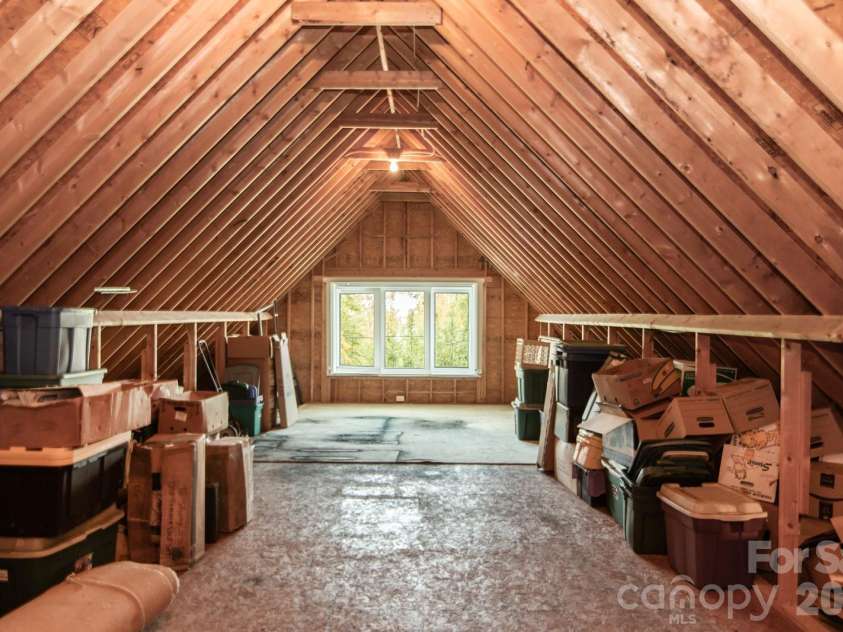 1720 Mills Harris Road, Wingate, NC 28174.  MLS# CAR4366223, YatesRealty ID 11793. Walk-in Attic
