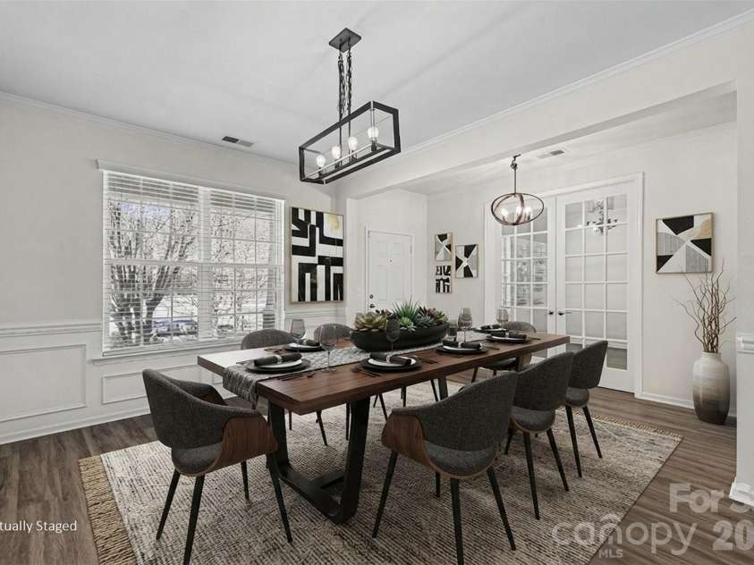12828 Heath Grove Drive, Huntersville, NC 28078.  MLS# CAR4402788, YatesRealty ID 11799. VIRTUALLY STAGED