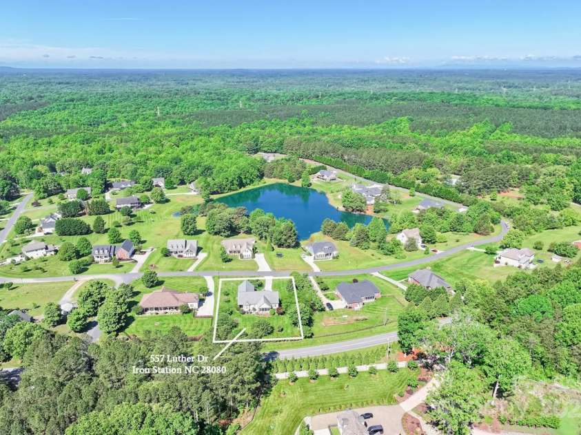 557 Luther Drive, Iron Station, NC 28080.  MLS# CAR4246000, YatesRealty ID 11801. 