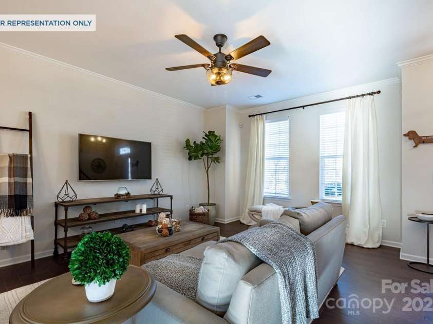 8117 Jacey Lane, Huntersville, NC 28078.  MLS# CAR4232414, YatesRealty ID 11802. Model home photo