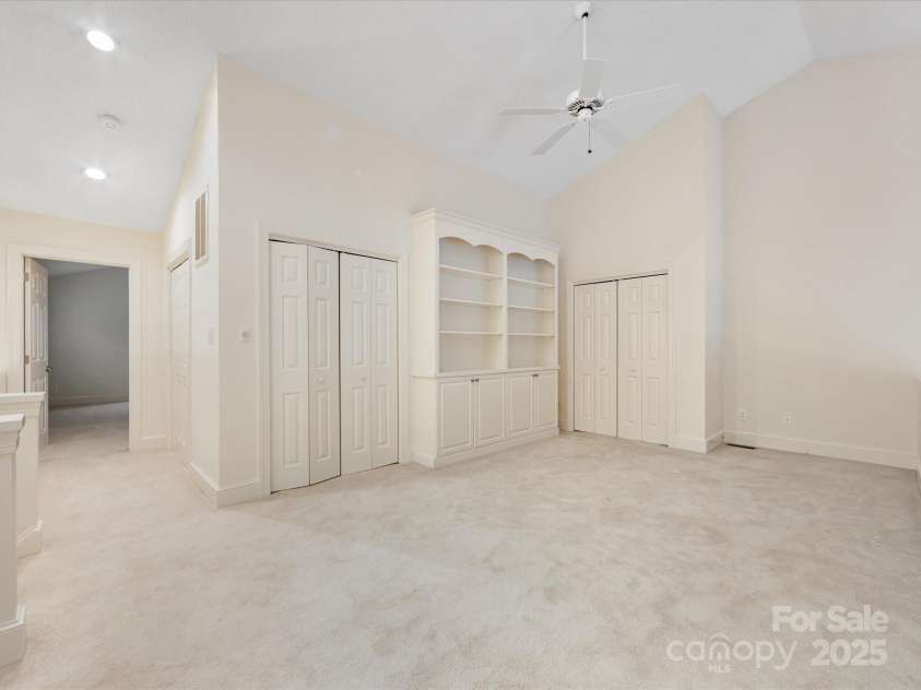 2027 Meadowood Lane, Charlotte, NC 28211.  MLS# CAR4224045, YatesRealty ID 11807. Another view of Built in Bookcases in Loft area