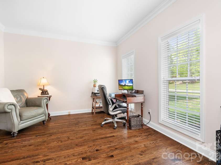 5617 Sugarcane Court, Mint Hill, NC 28227.  MLS# CAR4366997, YatesRealty ID 11809. Dedicated home office!