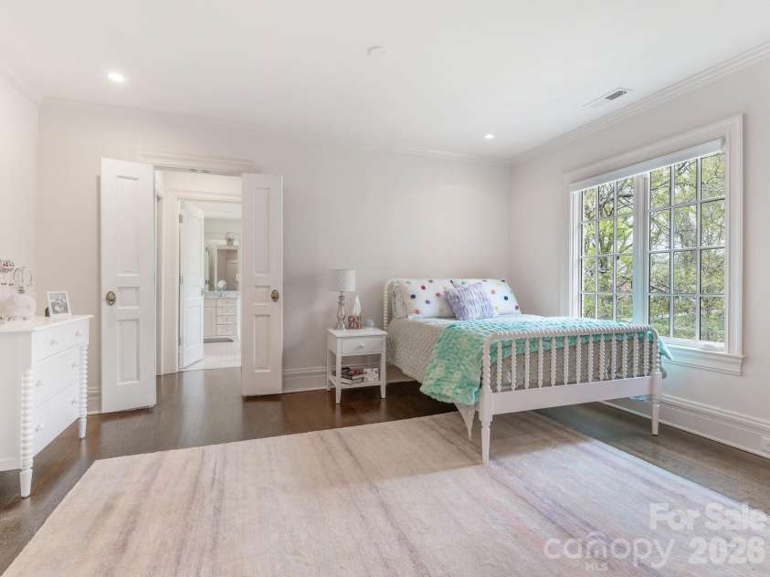 1930 Queens Road, Charlotte, NC 28207.  MLS# CAR4367656, YatesRealty ID 11811. Bedroom 3