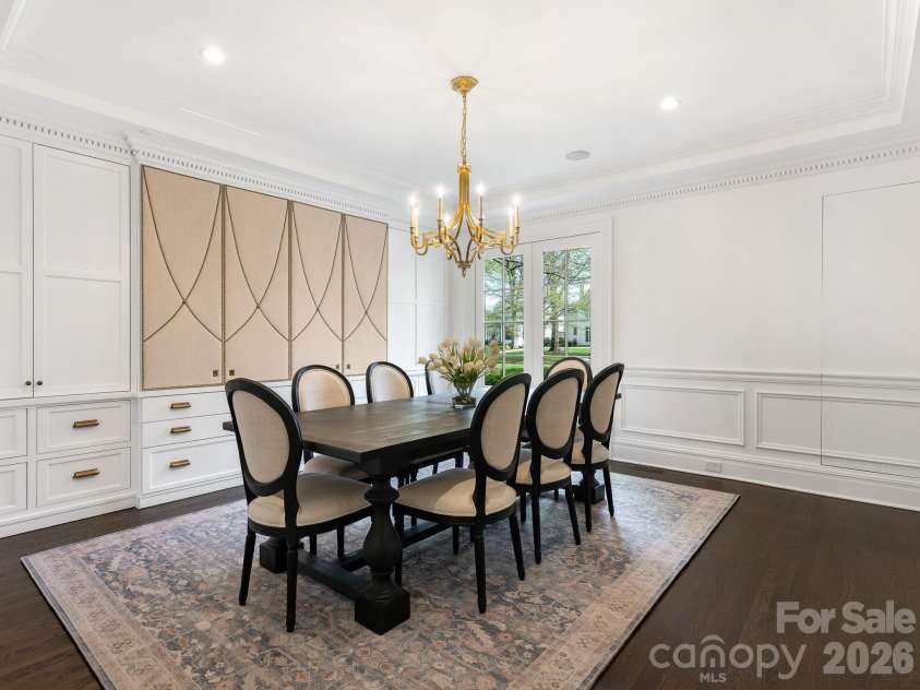 1930 Queens Road, Charlotte, NC 28207.  MLS# CAR4367656, YatesRealty ID 11811. Dining Room