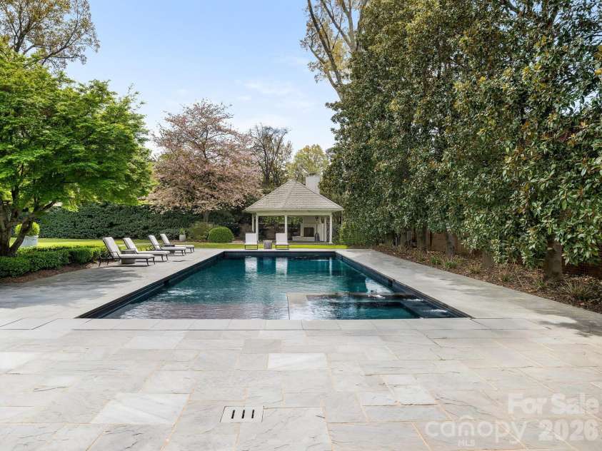 1930 Queens Road, Charlotte, NC 28207.  MLS# CAR4367656, YatesRealty ID 11811. Pool