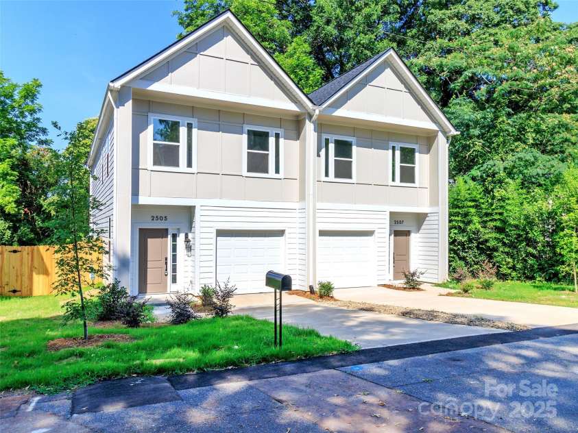 2505-2507 Elon Street, Charlotte, NC 28208.  MLS# CAR4246389, YatesRealty ID 11820. 