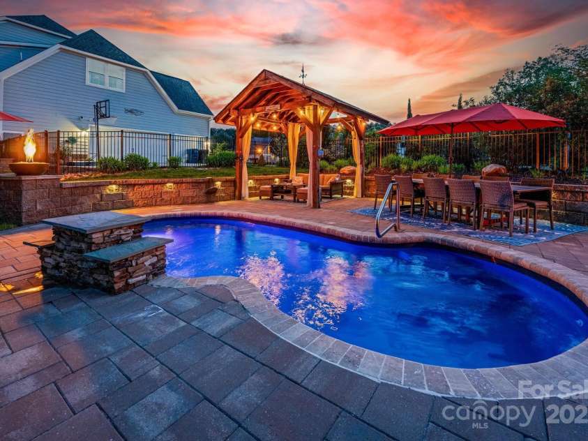 3992 Blue Dory Lane, Denver, NC 28037.  MLS# CAR4253004, YatesRealty ID 11821. Your backyard oasis!