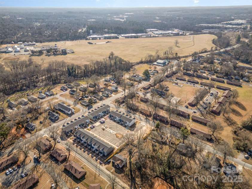 336 E Lincoln Street, Concord, NC 28025.  MLS# CAR4218449, YatesRealty ID 11826. Aerial View