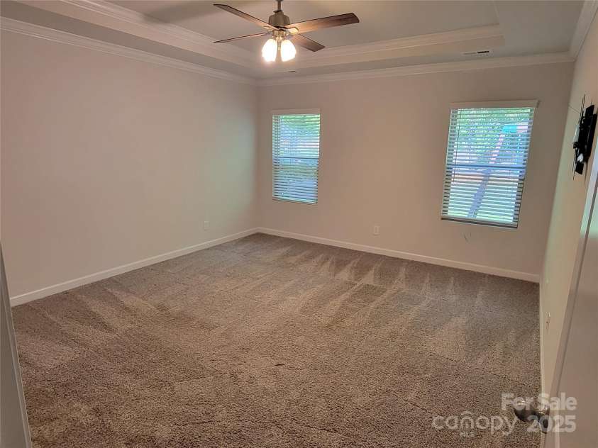 5031 Burnwald Court, Fort Mill, SC 29715.  MLS# CAR4254602, YatesRealty ID 11831. Master Bedroom
