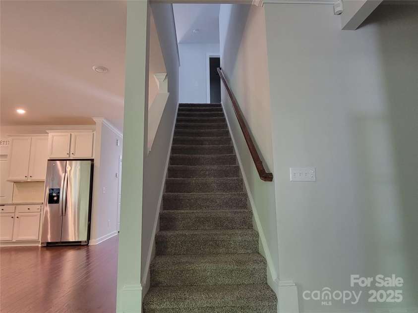 5031 Burnwald Court, Fort Mill, SC 29715.  MLS# CAR4254602, YatesRealty ID 11831. Stairs