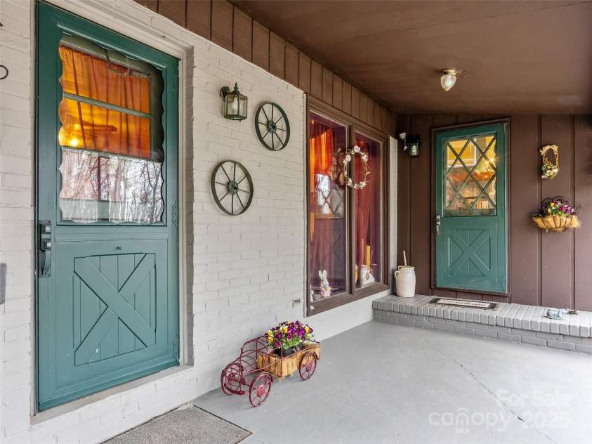 2162 Lytle Mountain Road, Marion, NC 28752.  MLS# CAR4248693, YatesRealty ID 11835. Front door and kitchen entrance