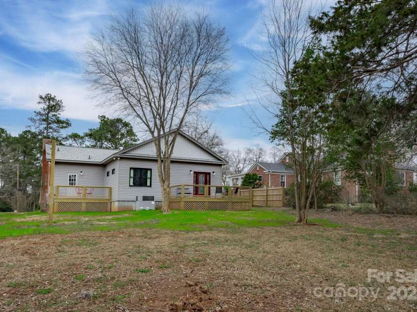 408 Hudson Street, Winnsboro, SC 29180.  MLS# CAR4223214, YatesRealty ID 11836. Back Yard View