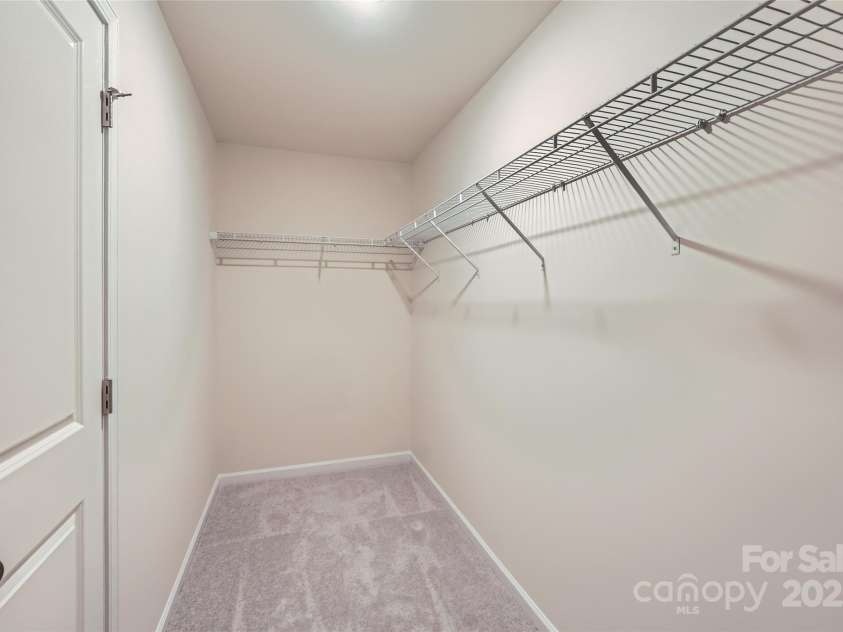 155 Astor Street, Troutman, NC 28166.  MLS# CAR4252687, YatesRealty ID 11842. Primary Closet