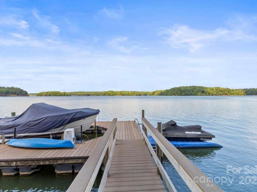 9289 Azalea Road, Sherrills Ford, NC 28673.  MLS# CAR4256638, YatesRealty ID 11847. Boat lift and wave runner lift convey
