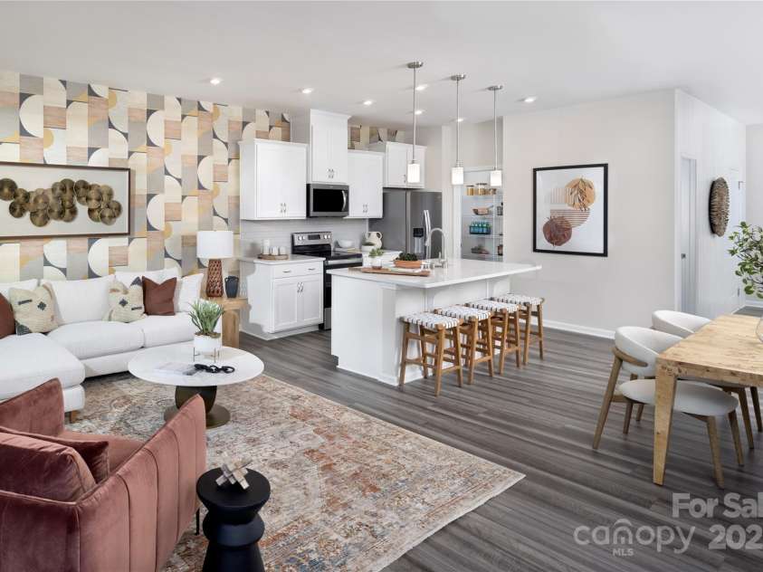 2455 Hedgecliff Road, Kannapolis, NC 28025.  MLS# CAR4255198, YatesRealty ID 11852. Open Concept Plan-Adriana Decorated Model Home-like subject property