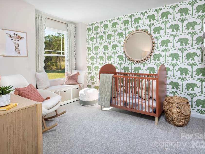 2455 Hedgecliff Road, Kannapolis, NC 28025.  MLS# CAR4255198, YatesRealty ID 11852. Secondary Bedroom-Adriana Decorated Model Home-like subject property