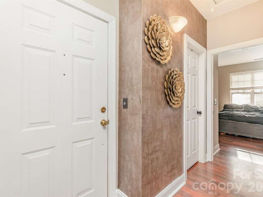 6730 Mallard Park Drive, Charlotte, NC 28262.  MLS# CAR4329944, YatesRealty ID 11855. Hallway to First Primary BR