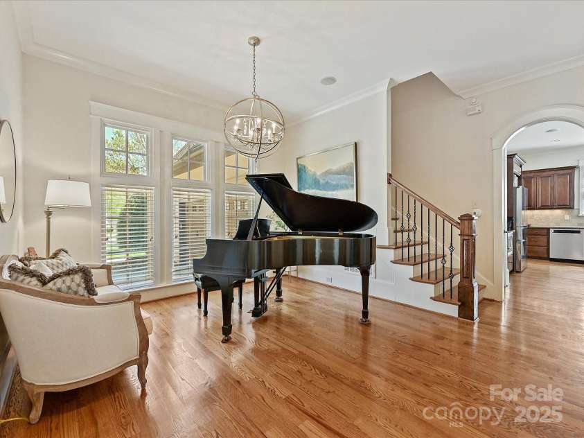 7208 Ashton Gate Drive, Charlotte, NC 28270.  MLS# CAR4246085, YatesRealty ID 11858. Dining Room / Music Room
