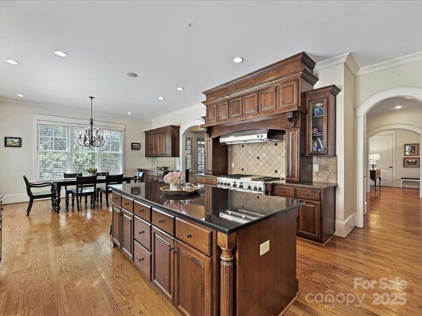 7208 Ashton Gate Drive, Charlotte, NC 28270.  MLS# CAR4246085, YatesRealty ID 11858. Kitchen and Dining/Breakfast Area