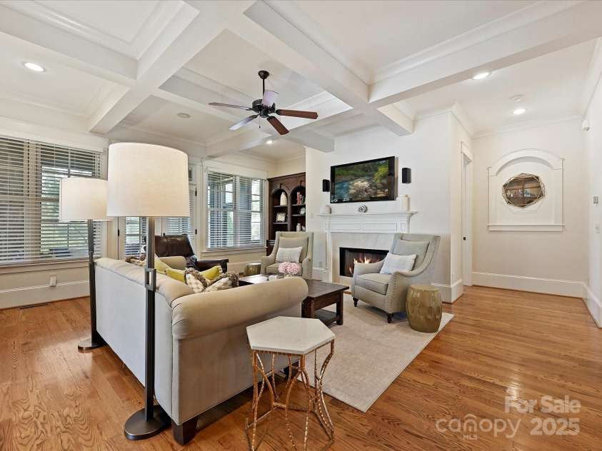 7208 Ashton Gate Drive, Charlotte, NC 28270.  MLS# CAR4246085, YatesRealty ID 11858. Living/Great Room: view 2
