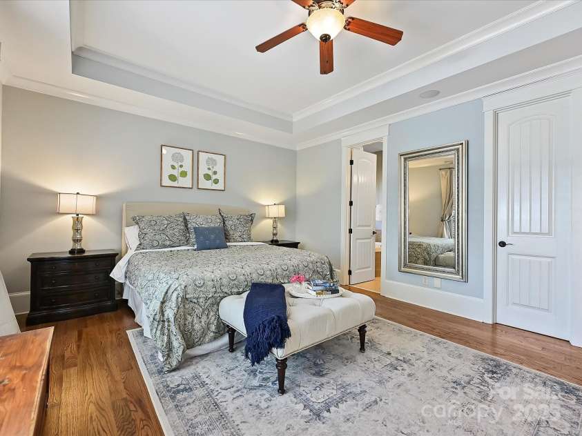 7208 Ashton Gate Drive, Charlotte, NC 28270.  MLS# CAR4246085, YatesRealty ID 11858. Primary Bedroom
