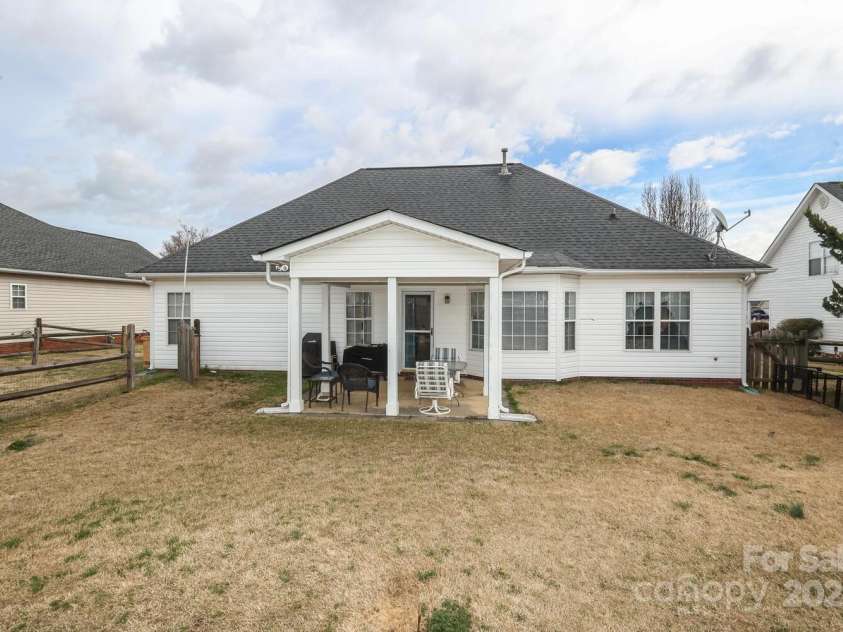 2003 Hemby Commons Parkway, Indian Trail, NC 28079.  MLS# CAR4230875, YatesRealty ID 11859. Covered patio