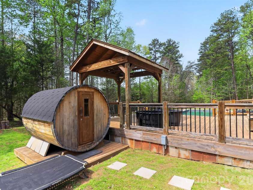 155 Amity Church Road, Iron Station, NC 28080.  MLS# CAR4367881, YatesRealty ID 11862. Sauna