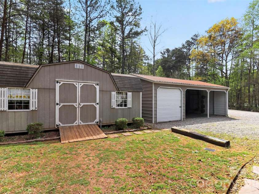 155 Amity Church Road, Iron Station, NC 28080.  MLS# CAR4367881, YatesRealty ID 11862. Storage and Workshops
