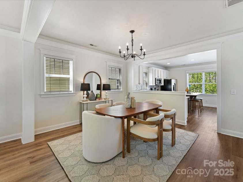 1904 Lela Avenue, Charlotte, NC 28208.  MLS# CAR4241700, YatesRealty ID 11864. Dining Area view 1