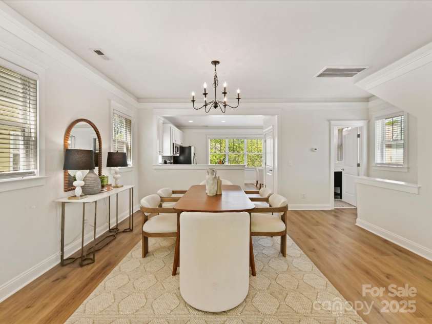 1904 Lela Avenue, Charlotte, NC 28208.  MLS# CAR4241700, YatesRealty ID 11864. Dining Area view 2