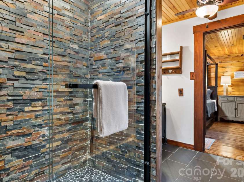 317 Chocolate Drop Circle, Union Mills, NC 28167.  MLS# CAR4337126, YatesRealty ID 1187. Full bath with walk in shower