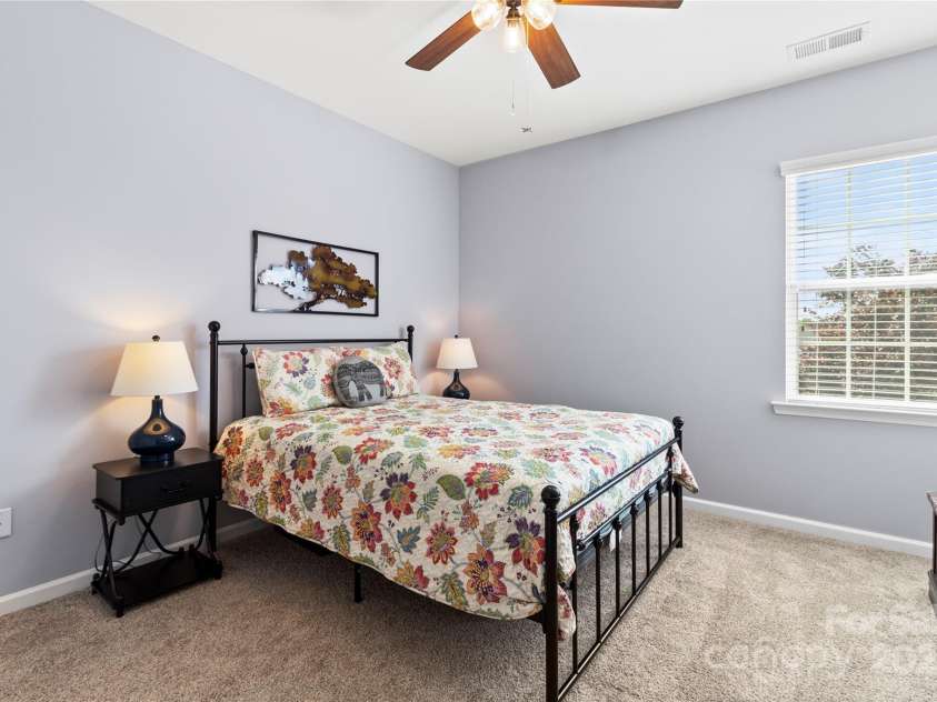3424 Windstone Lane, Gastonia, NC 28056.  MLS# CAR4251155, YatesRealty ID 11881. Bedroom 2 main floor